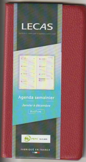Agenda Semainier Lecas Le Périscope   9X17 CM 2023 