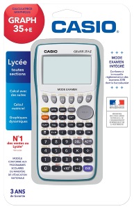 Casio Graph 35 E Calculatrice graphique USB