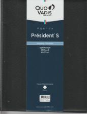  Agenda QUO VADIS Président S  format 21 x 27  1 semaine sur 2 pages année 2024