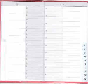 Exacompta Répertoire adresse 13084e Winner 96 p 158x86 mm 