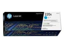 Toner HP 220X Cyan Origine Grande Capacité - W2201X (2 500 pages)
