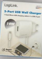 LogiLink Chargeur smartphone Tabellette 