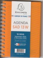 Agenda exacompta SAD 13W Lunicolor 9x13 cm version 2023- 2024  format poche 13447E