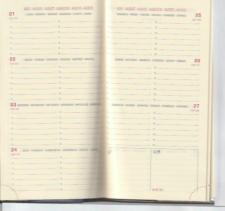 Exacompta Agenda semainier Eurotime 16 Couverture plastique Jan à Jan 8,5x16cm  Année 2025 16472E