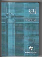 Agenda Forum  12x17 cm Journalier Septembre à Septembre 2023-2024