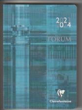 Agenda Forum  12x17 cm Journalier Septembre à Septembre 2023-2024