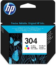 HP 304 cartouche d'Encre Couleur N9K05AE