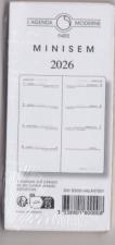INT 851 Recharge  agenda Moderne 2026 MINISEM 1 S / 2 Pages- Tranche Or 830014Q