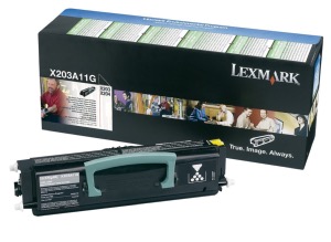 Lexmark X203A11G Cartouche de toner pour X203N, X204N