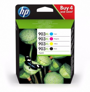 hp 3HZ51 cartouche originale grande capacité  économique imprimantes jet d'encre hp 903XL  pack