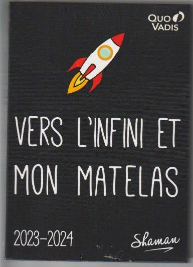 Agenda Journalier 2023/2024 - Shaman TEXTAGENDA - 12 x 17 cm - Quo Vadis -  Agendas scolaires