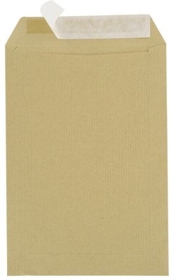 enveloppes Kraft 90g 16x23 Bandes Détachables - Paquet De 50