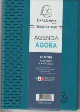 Agenda Agora EXACOMPTA Winner - 2023 - 2024 - 10,5x15,5 cm - Semainier Sept à Sept