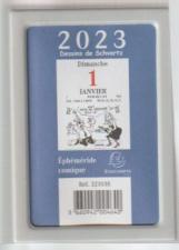 Exacompta 32103 Bloc EPHEMERIDE Comique - Année 2023
