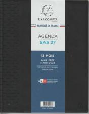 Agenda Exacompta SAS 27 sept a sept 2022-23 27446E