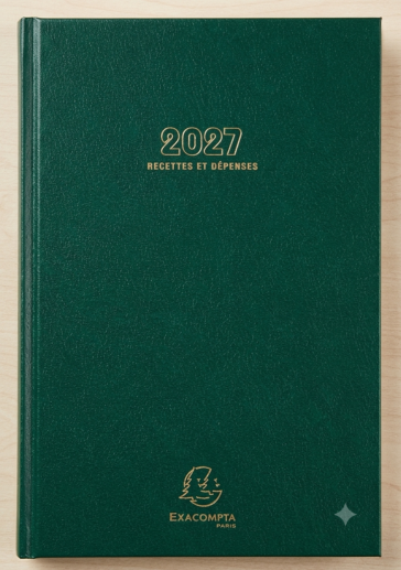 Exacompta 38173E agenda recettes et dépenses 2027