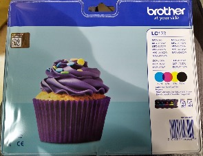 Brother LC123 multipack  cartouche noir et couleur  pour MFC J245 J4610W J470DW J4710DW