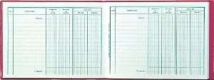 Exacompta 13501E Carnet de Position de Compte 11 x 15 cm 48 Pages