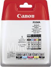 Cartouche  d'encre  Original PGI-580 CLI581 Canon Pixma TS6150,TS6250,TS8150