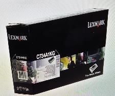 Lexmark C734A1KG cartouche Imprimante Laser Couleur Noir 8000 copies