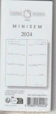 INT 851 Recharge  agenda Moderne 2024 MINISEM 1 S / 2 Pages- Tranche Or 830014Q