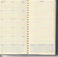  Exacompta - Semainier espace 17S - 9 x17,5 cm - 2025 -17422E