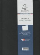 Exacompta 294421 Agenda Civil de Consultations - Noir - Année 2024