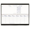 Quo Vadis - Agenda Civil Agendascop - semainier  30x10cm - Noir - Année 2022