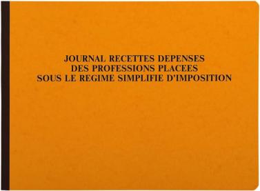 EXACOMPTA 9640E JOURNAL Recette Dépenses des Professions régime simplifié