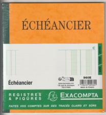 Exacompta 960E cahier Echeancier 80 Pages