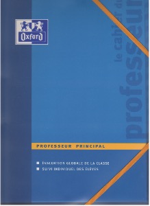 OXFORD cahier professeur principal