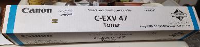 Toner Cyan Canon Imagerunner Advance C 350 Series C-EXV 47/8517 B 002 - Original -  21.500 Pages