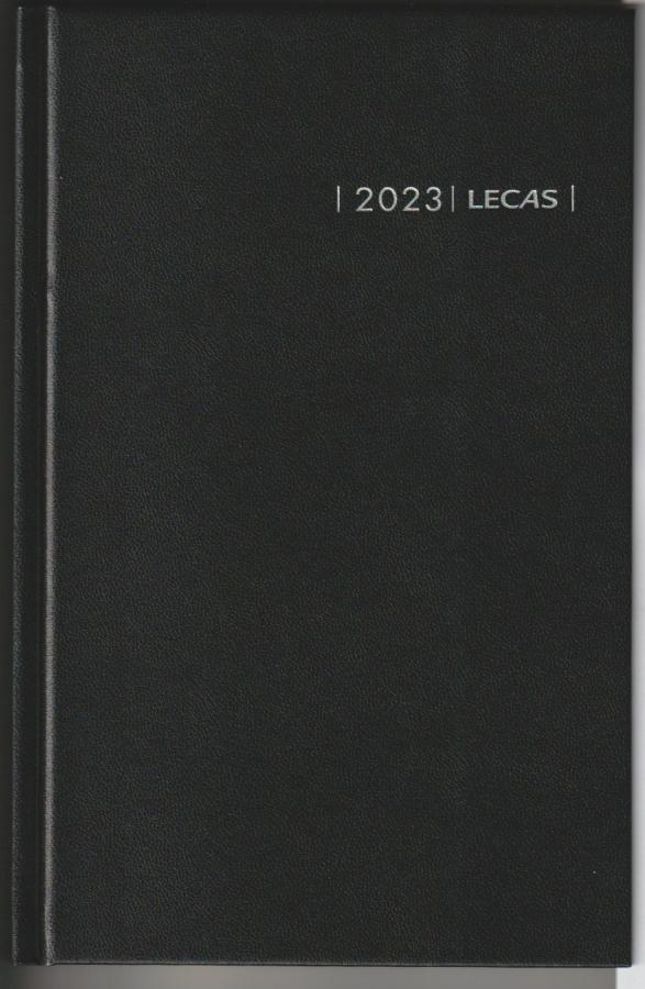 Agenda LECAS Civil Carré Travers Année 2024 Journalier Format