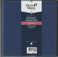 Quo Vadis  Agenda  Exécutif  16x16cm    Année 2024 - 2025