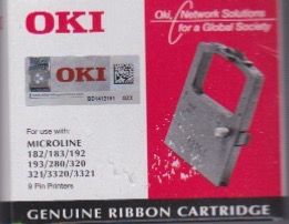 Ruban oki microline 09002303 ML 182-183- 192-193-280-320-321-3320-3321