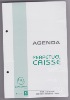 Exacompta  38978E  Recharge mobiles pour AGENDA  perpétuel caisse perforée 24x16cm