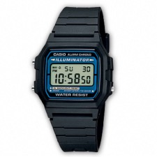 Casio Montre homme F-105W-1AWYEF écran digital avec éclairage chrono alarme et calendrier 