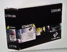 Lexmark C734A1YG cartouche Imprimante Laser Couleur jaune 6000 copies