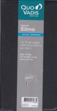 Agenda de poche Quo vadis Silma de Janvier à Décembre 2025