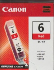 Canon cartouche imprimante BCI-6R  8891A002 pour ip8500 I990 I9950 