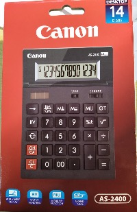 Canon AS-2400 Calculatrice de bureau à  14 chiffres