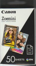 Canon ZP-2030-50  Papier photo adhésif ZINK pour Mini imprimante photo Canon Zoemini