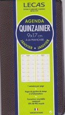 Agenda Quinzainier Lecas Le Périscope 1  9X17 CM 2023