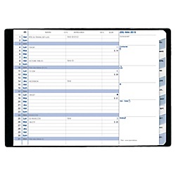 Quo Vadis Agenda Civil Plain Mensuel + Repertoire - 10x15cm 2025
