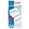 Exacompta 13290E carnet MESSAGES TELEPHONES 50 feuillets Dupli autocopiant, 29.7 x 14.8 cm