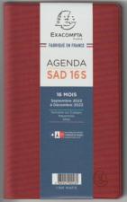 AGENDA Exacompta 16427E Semainier de poche septembre à décembre 16 spirale Winner version  2023-2024