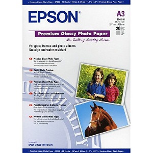 Epson PAPIER PHOTO C13S041315 PAPIER  A3 Photo  20 FEUILLES