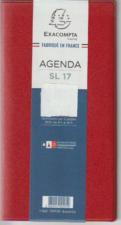  Exacompta  Quinzaine sur 2 pages SL17 - 9 x17,5 cm - 2025 -17472E