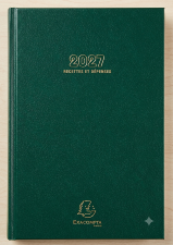Exacompta 38173E agenda recettes et dépenses 2027