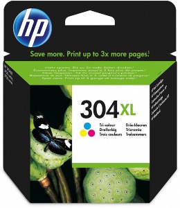 HP 304XL cartouche d'Encre Couleur N9K07AE
